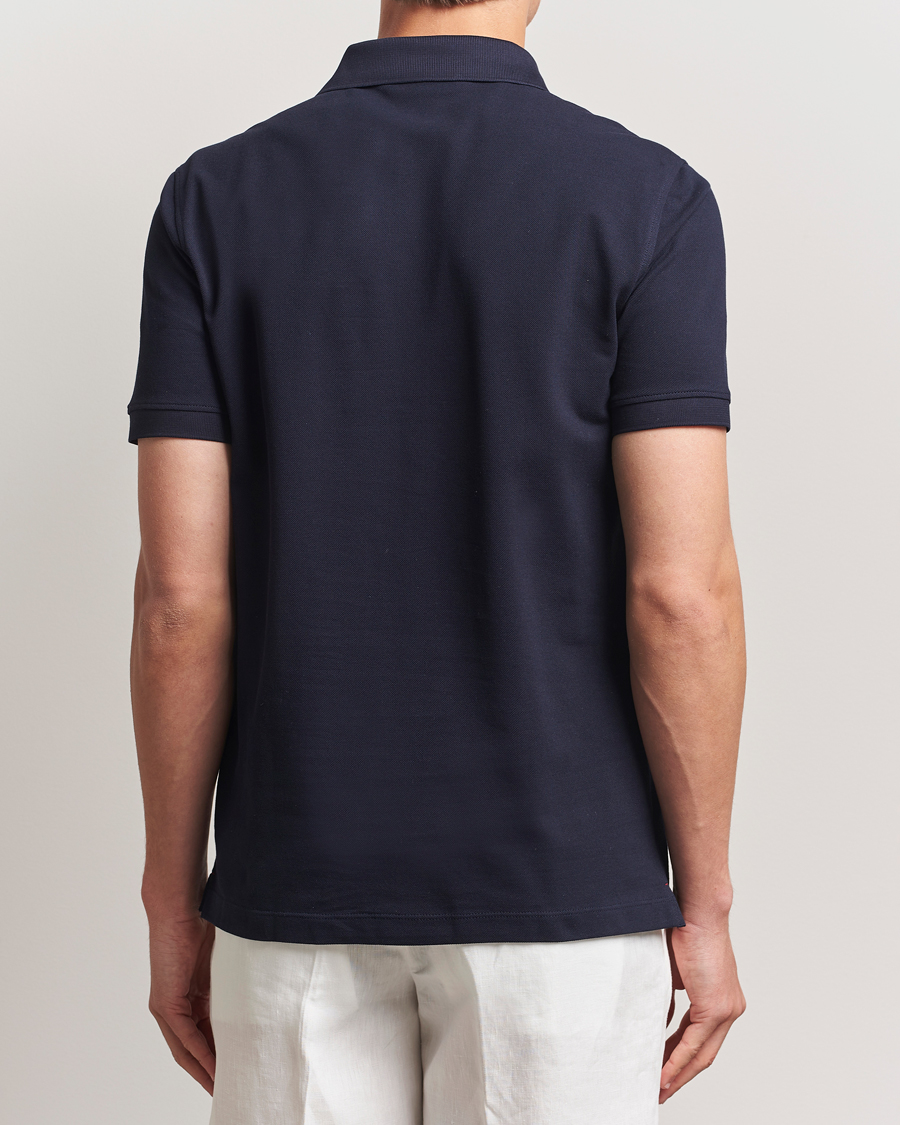 Hombres | Polos | Orlebar Brown | Bruno Organic Cotton Pique Night Iris