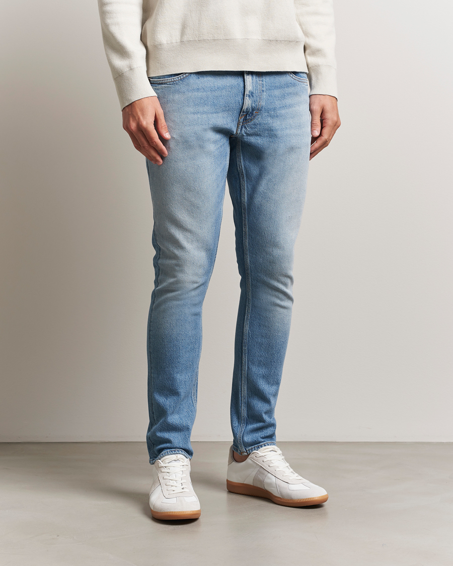Hombres | Pantalones | Tiger of Sweden | Pistolero Jeans Light Blue