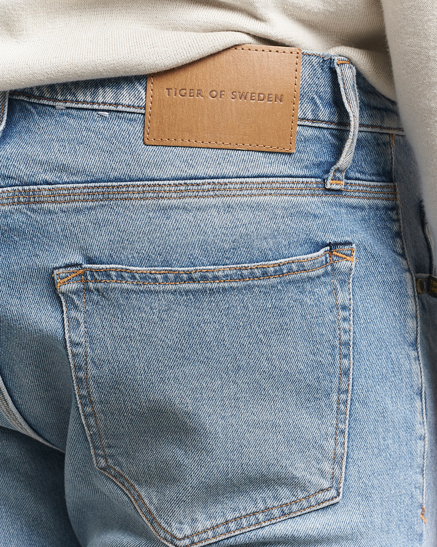 Hombres | Pantalones | Tiger of Sweden | Pistolero Jeans Light Blue