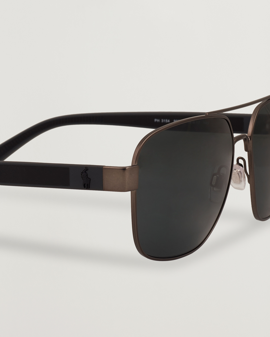 Hombres | Gafas de sol | Polo Ralph Lauren | 0PH3154 Sunglasses Matte Gunmetal