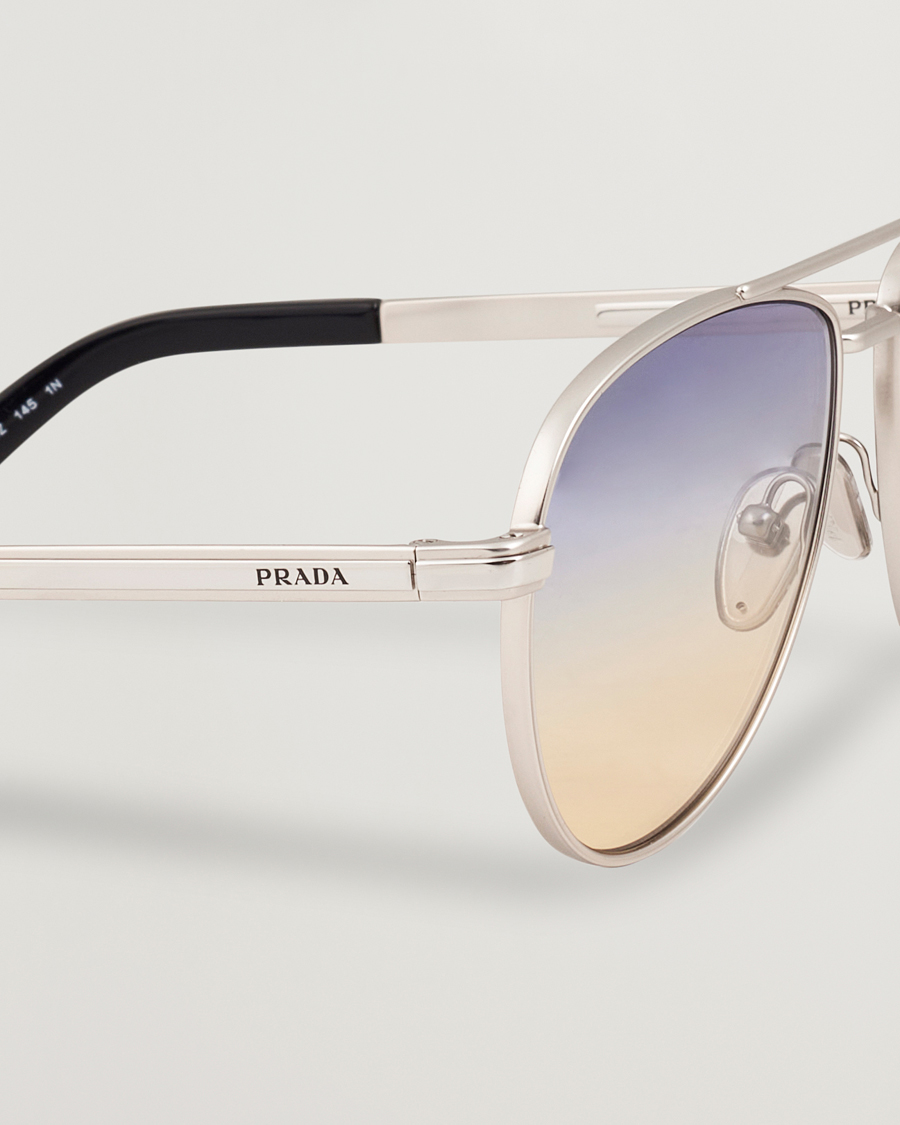 Hombres | Gafas de sol | Prada Eyewear | Prada 0PR A54S Sunglasses Silver