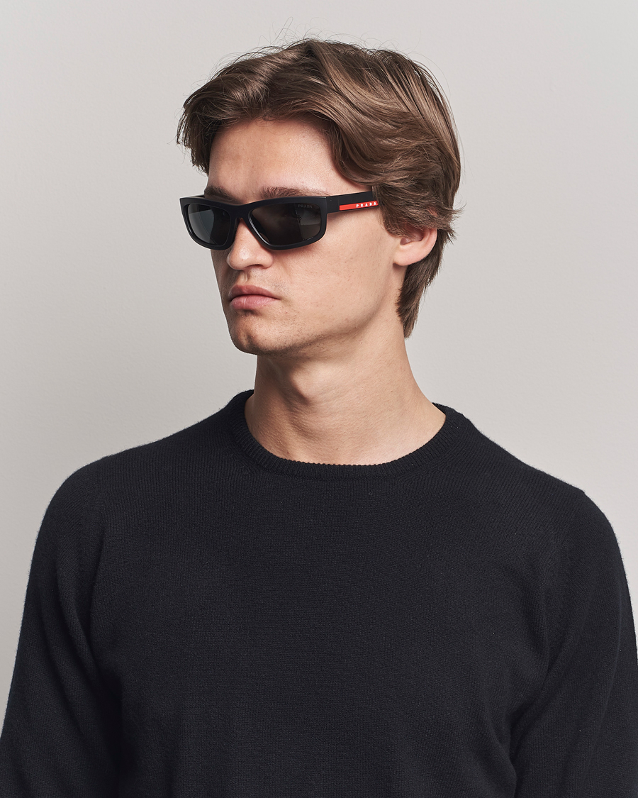Hombres | Gafas de sol | Prada Linea Rossa | 0PS 05ZS Sunglasses Black
