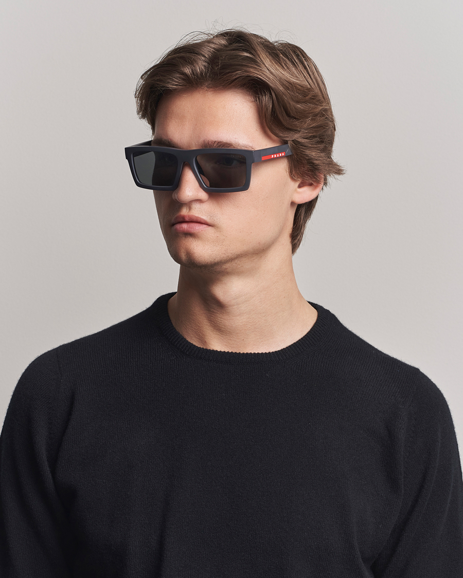 Hombres | Gafas de sol | Prada Linea Rossa | 0PS A07S Sunglasses Grey/Black