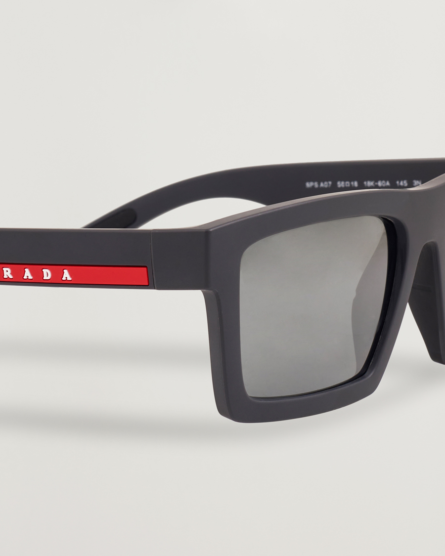 Hombres | Gafas de sol | Prada Linea Rossa | 0PS A07S Sunglasses Grey/Black