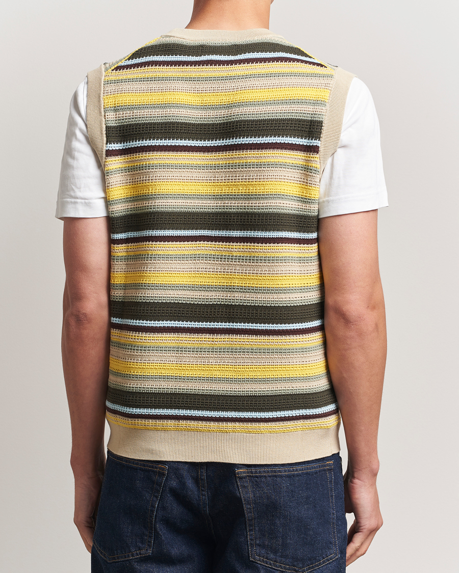 Hombres | Jerséis y prendas de punto | NN07 | Huxley Knitted Striped Vest Multi