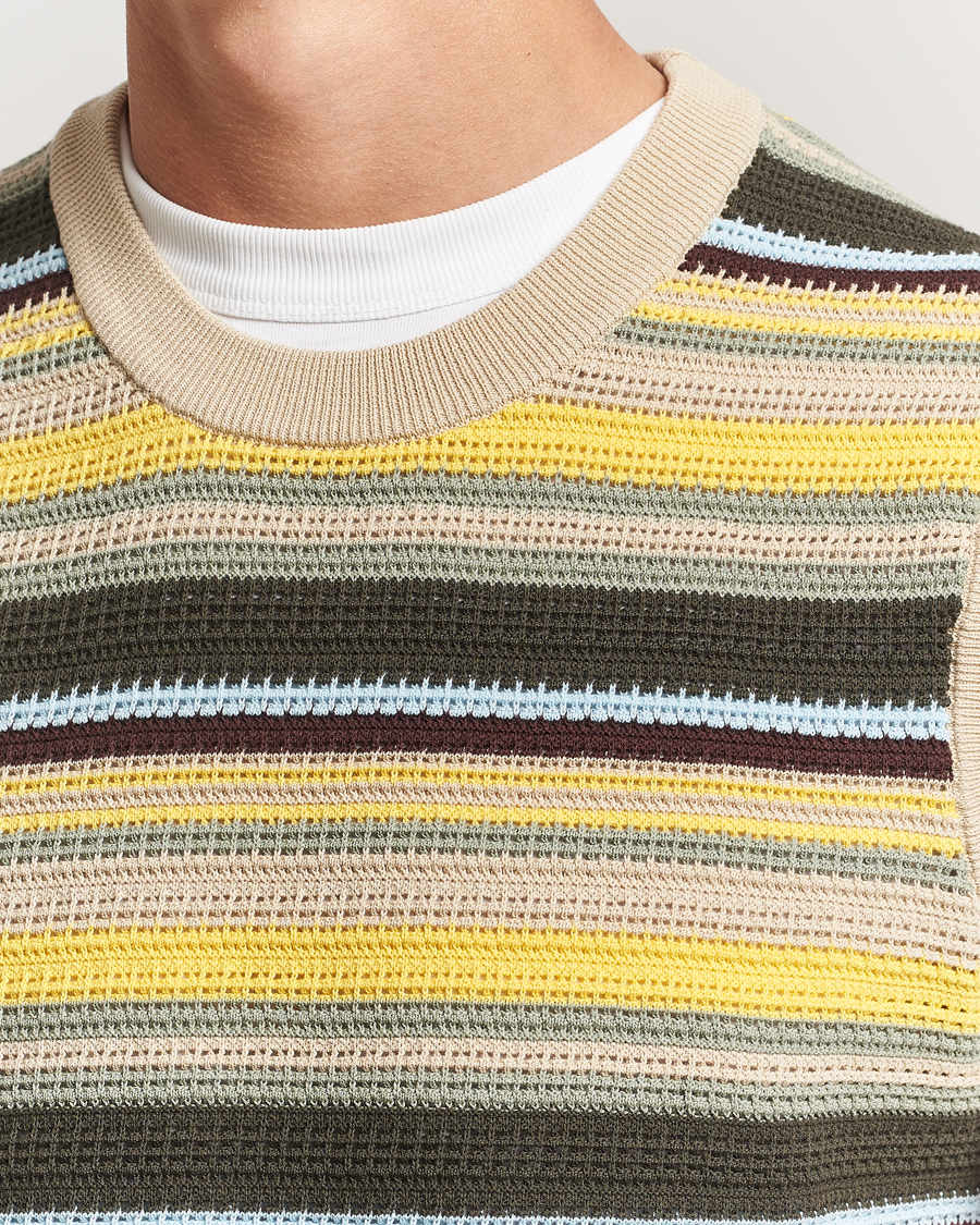 Hombres | Jerséis y prendas de punto | NN07 | Huxley Knitted Striped Vest Multi
