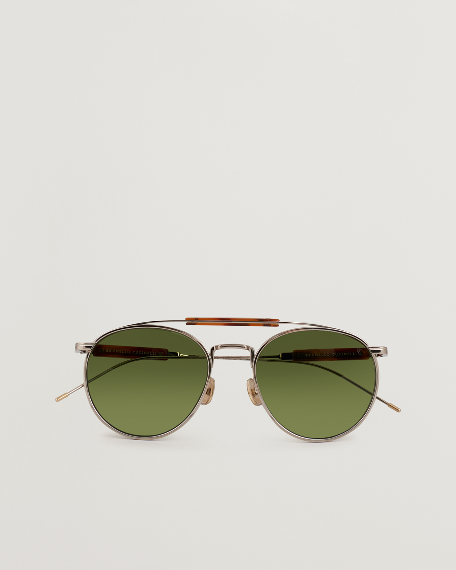 Hombres | Gafas de sol | Brunello Cucinelli | 0BC2004ST Sunglasses Silver