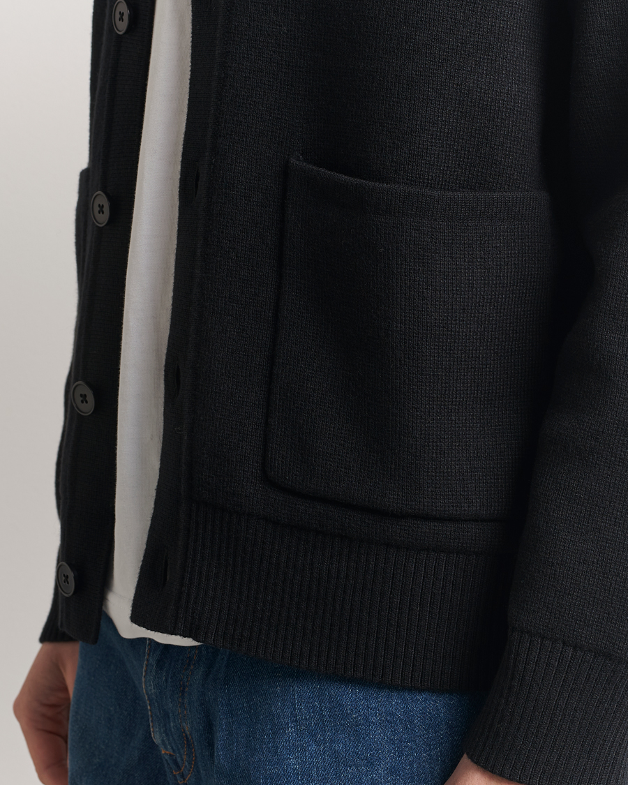 Hombres | Jerséis y prendas de punto | A Day's March | Holt Cardigan Black