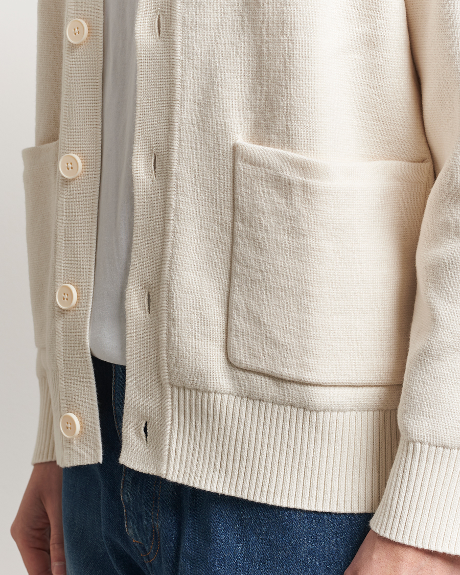 Hombres | Jerséis y prendas de punto | A Day's March | Holt Cardigan Off White