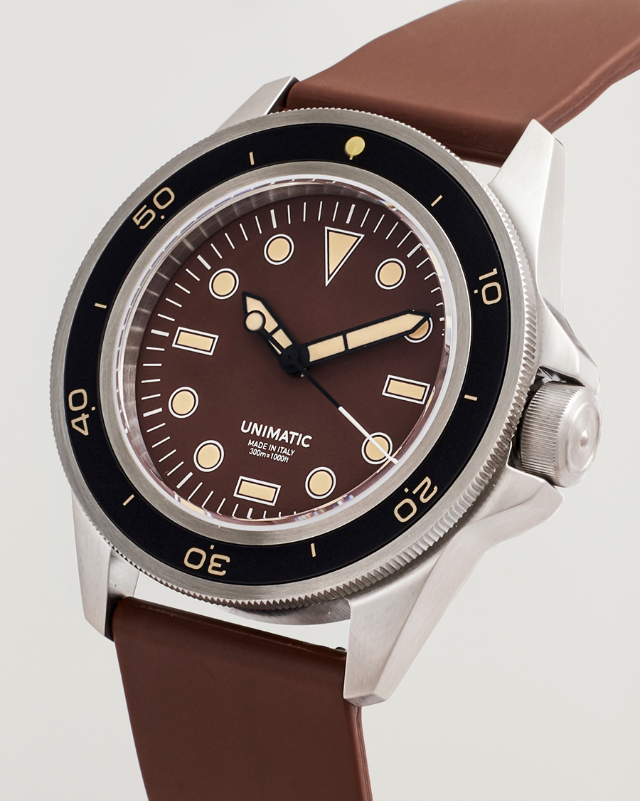 Hombres | UNIMATIC U1 Heritage Diver Dark Brown | UNIMATIC | U1 Heritage Diver Dark Brown
