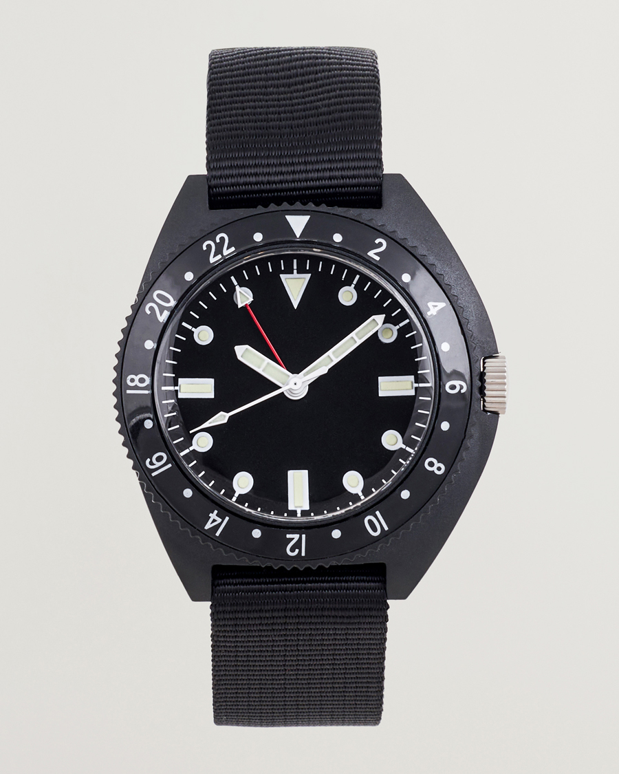 Hombres | BEAMS PLUS Type-P24 Utility Watch Black | BEAMS PLUS | Type-P24 Utility Watch Black