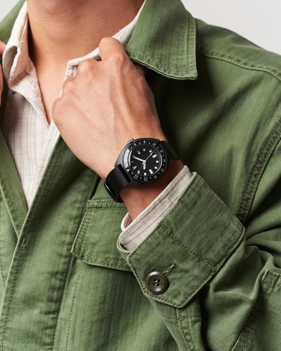 Hombres | BEAMS PLUS Type-P24 Utility Watch Black | BEAMS PLUS | Type-P24 Utility Watch Black