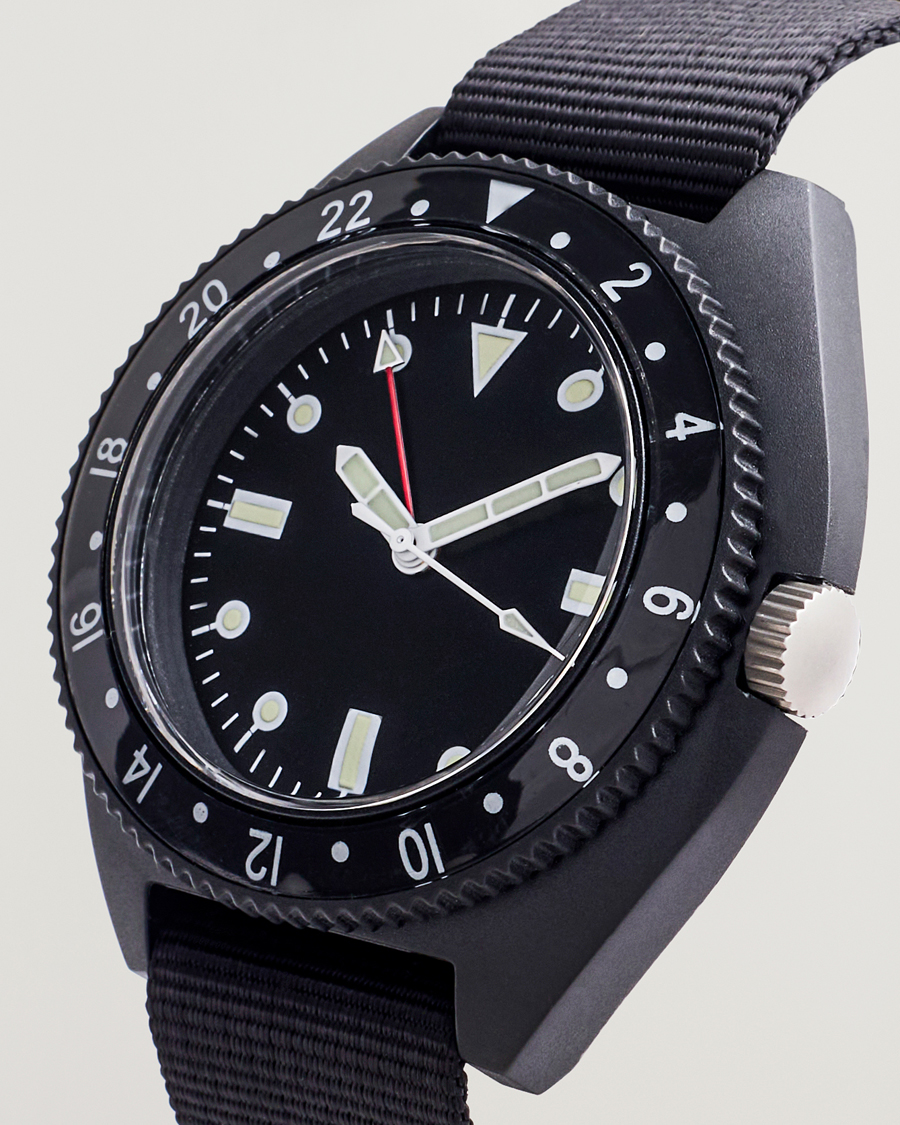 Hombres | BEAMS PLUS Type-P24 Utility Watch Black | BEAMS PLUS | Type-P24 Utility Watch Black