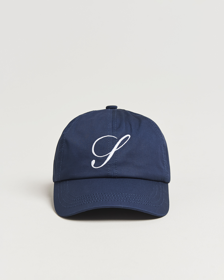 Hombres | Stenströms Cotton Logo Cap Navy | Stenströms | Cotton Logo Cap Navy
