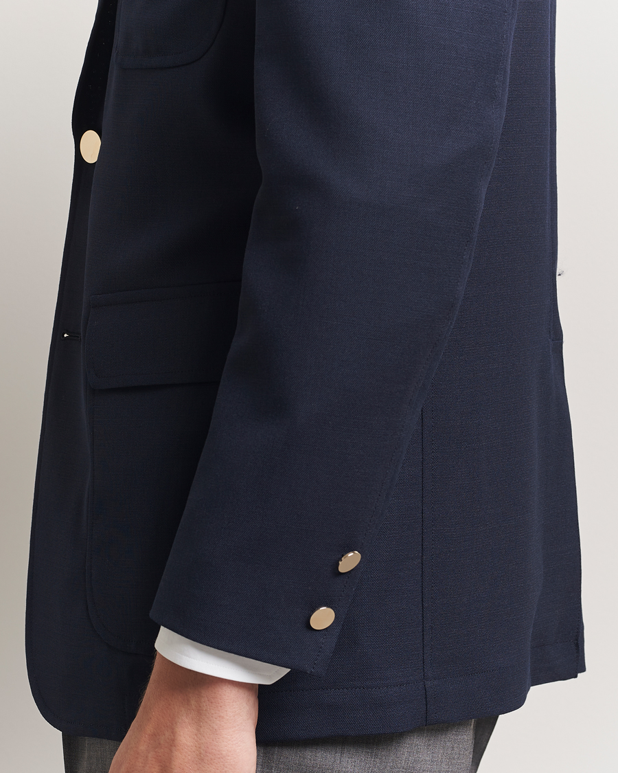 Hombres | Blazers | Kamakura Shirts | Unconstructed Ivy Blazer Navy