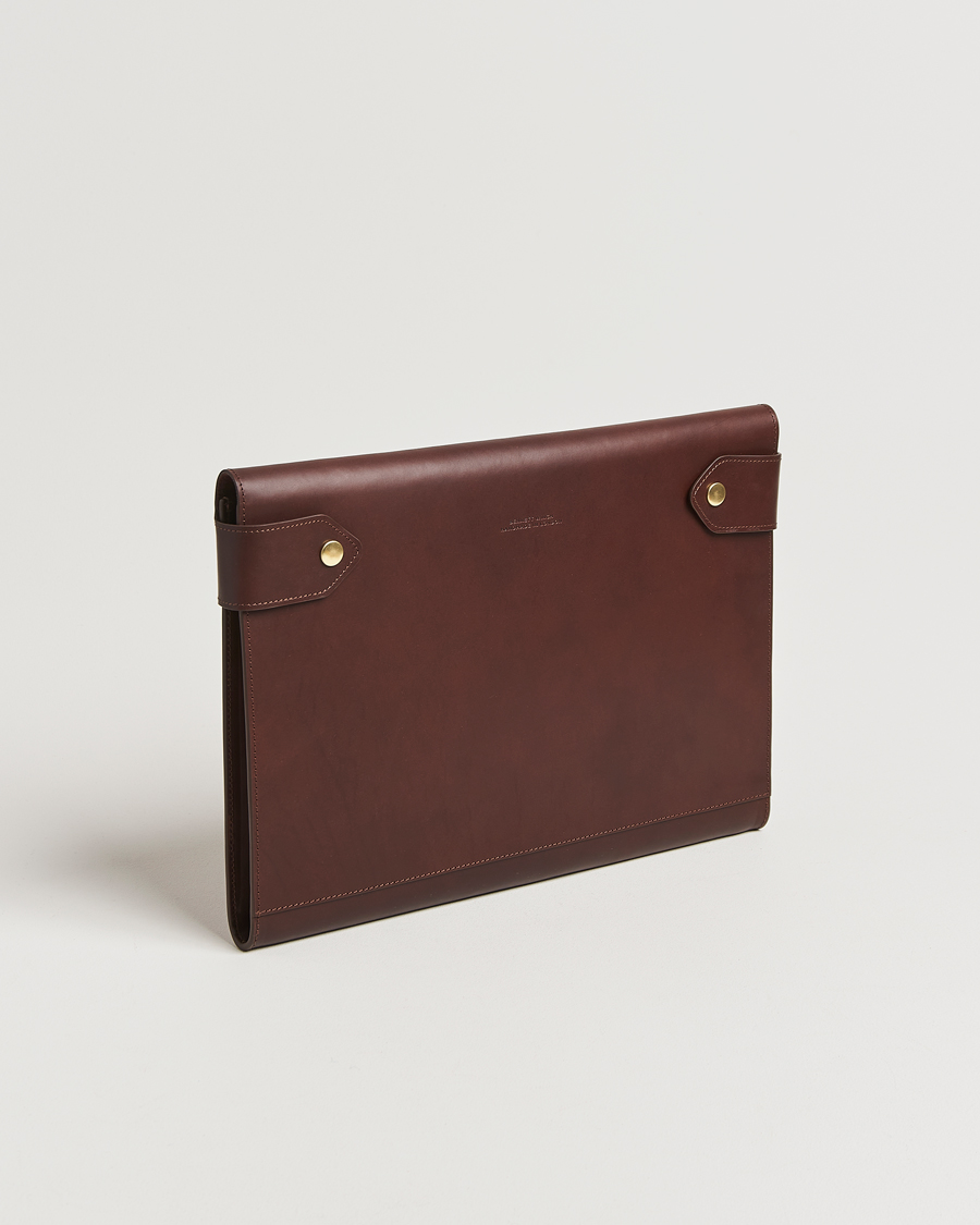 Hombres | Bolsos | Bennett Winch | Large Leather Folio Brown