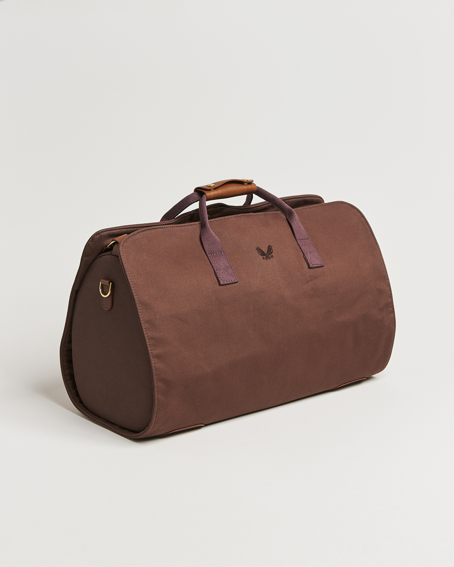 Hombres | Bolsos | Bennett Winch | Canvas Suit Carrier Holdall Chocolate