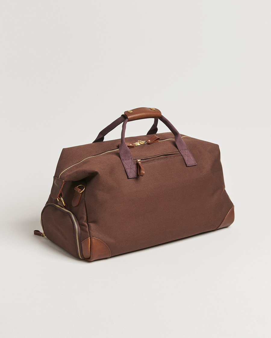 Hombres | Bolsos | Bennett Winch | Canvas Weekender Black Chocolate