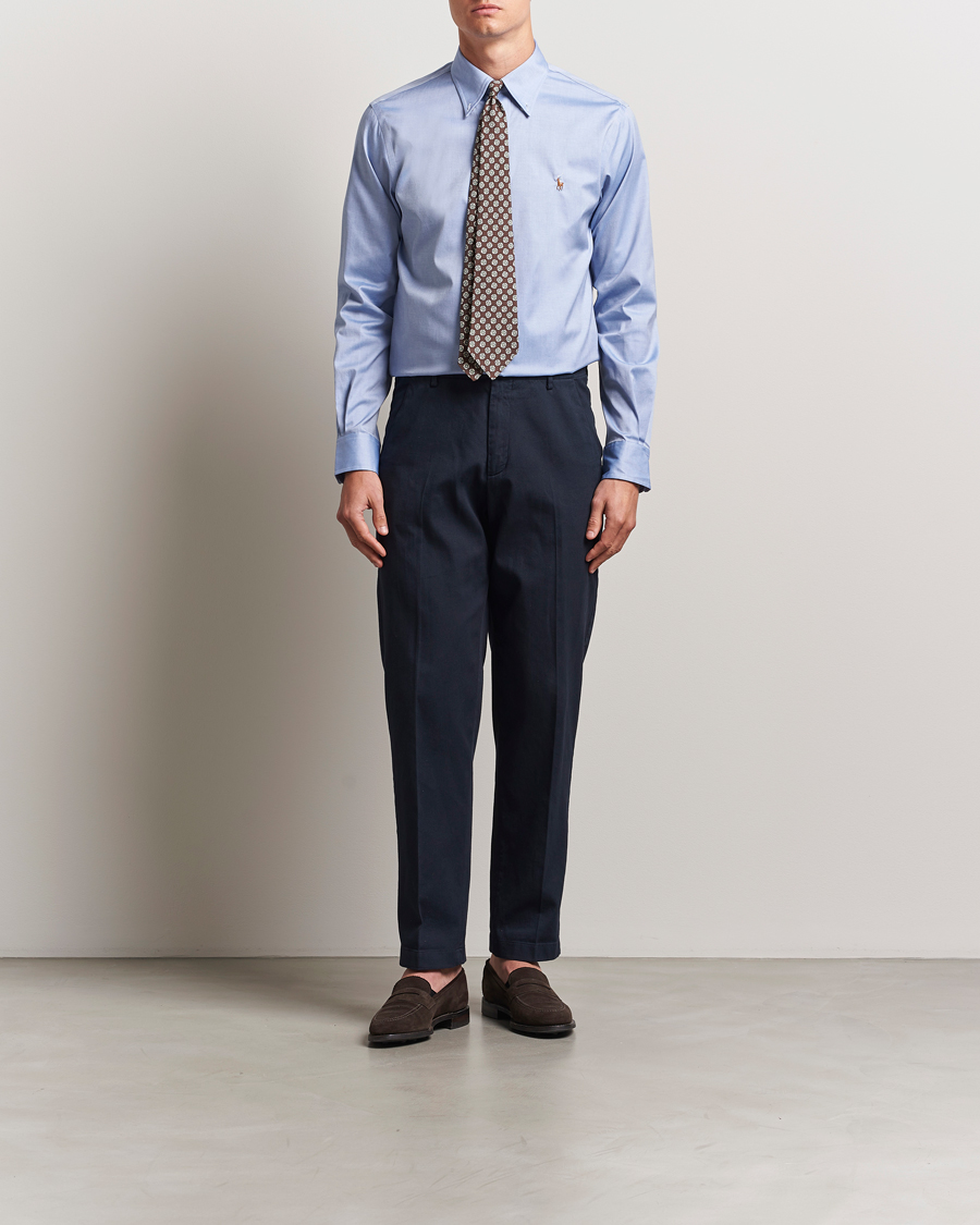 Hombres | Camisas | Polo Ralph Lauren | Custom Fit Oxford Dress Shirt True Blue