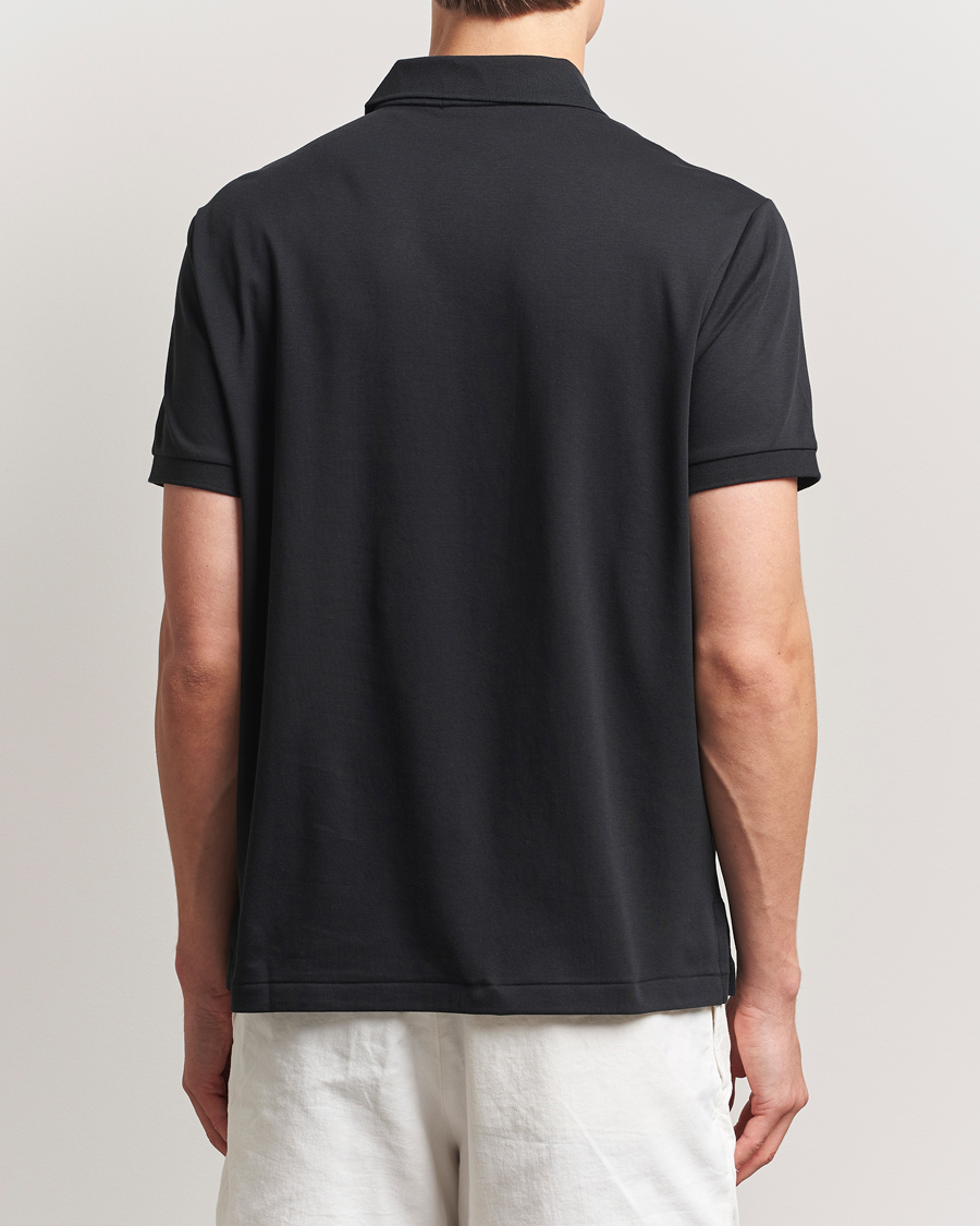 Hombres | Polos | Polo Ralph Lauren | Custom Slim Fit Cotton Polo Polo Black