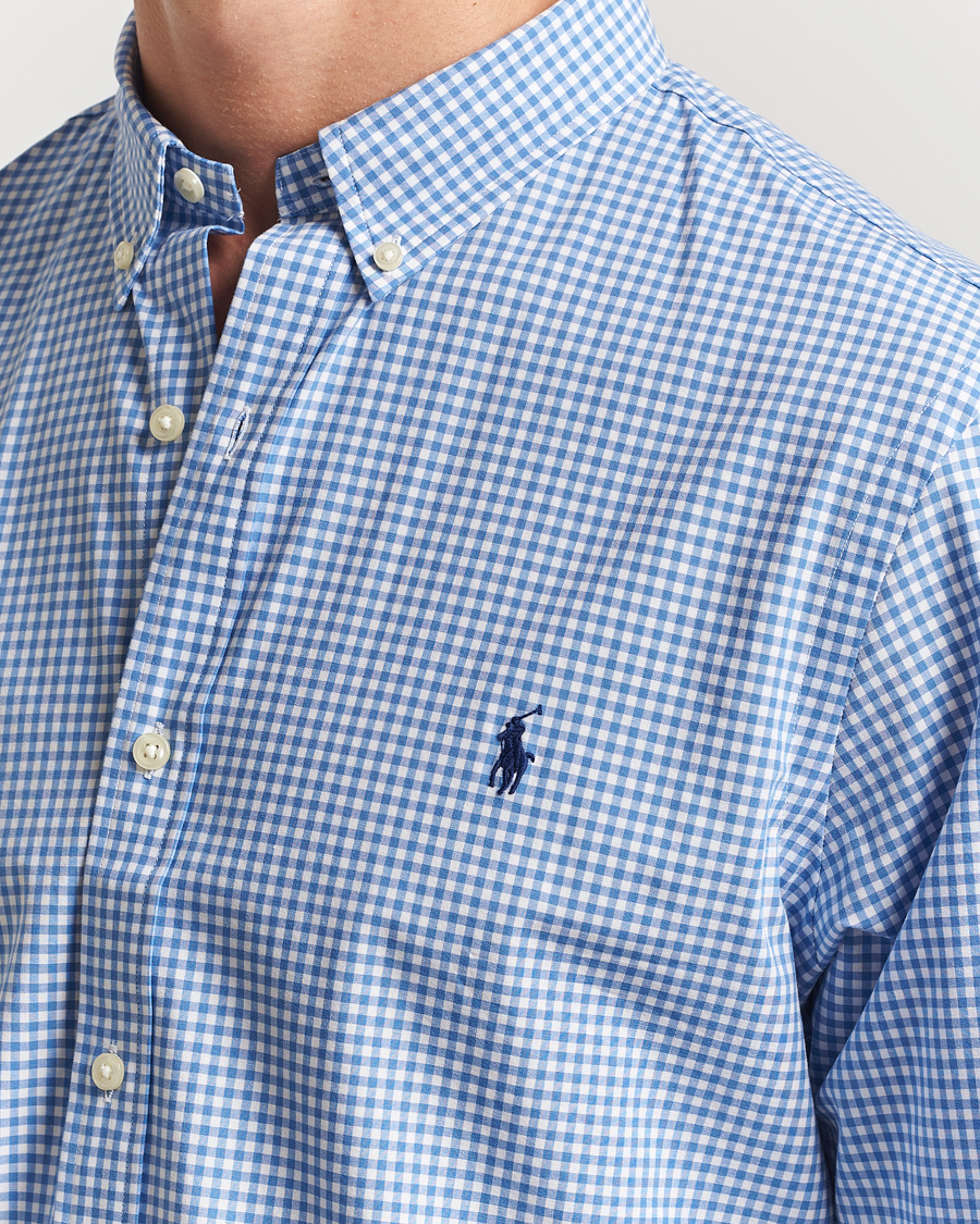 Hombres | Camisas | Polo Ralph Lauren | Slim Fit Poplin Shirt Blue/Check