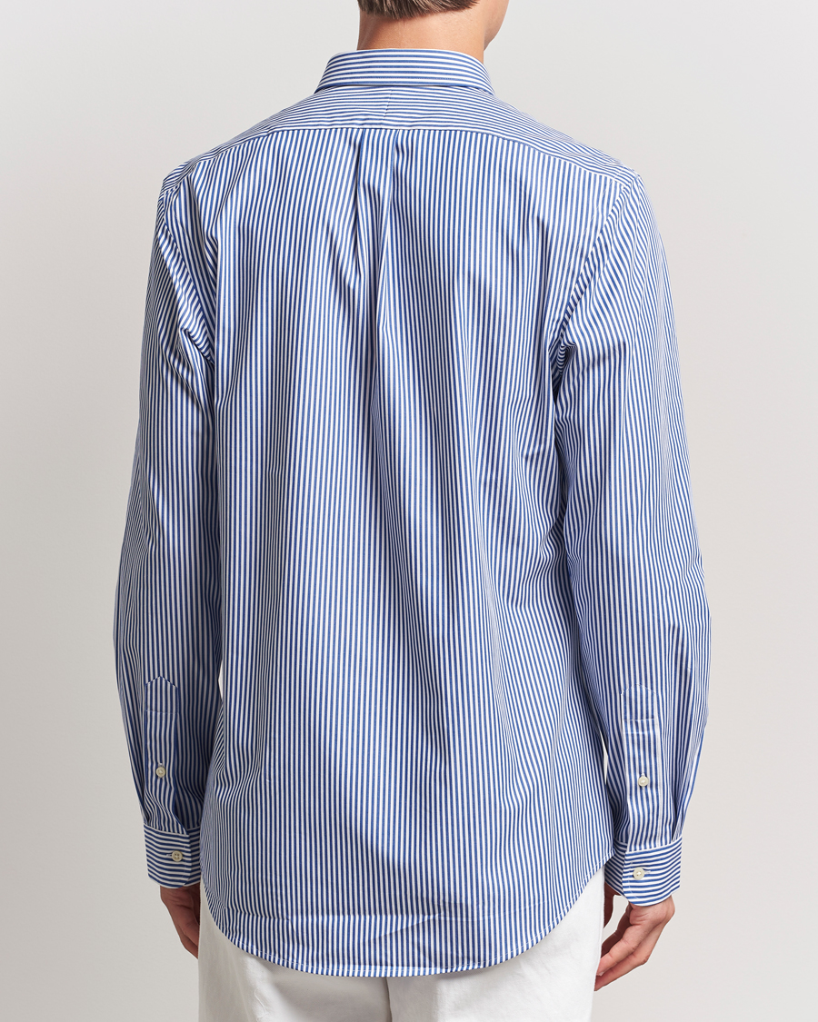 Hombres | Camisas | Polo Ralph Lauren | Slim Fit Poplin Shirt Blue/White Bengal Stripe