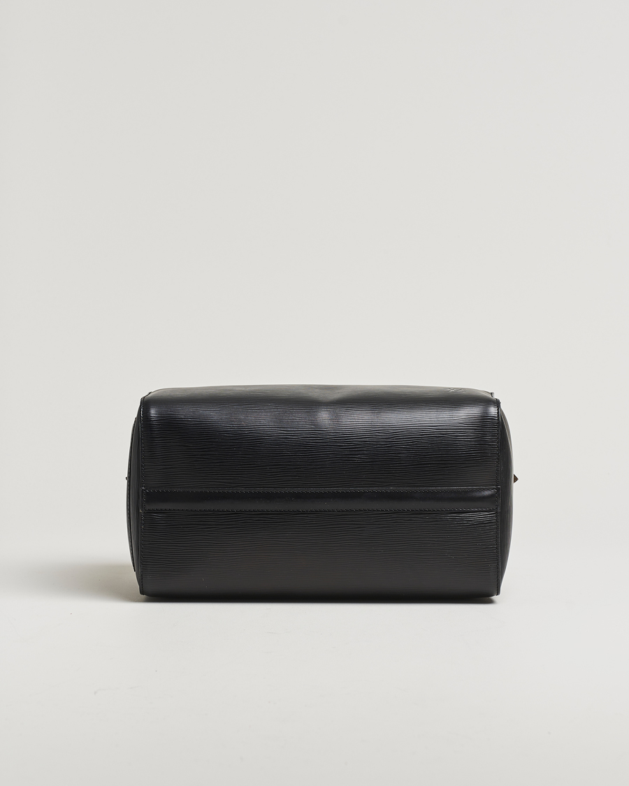 Hombres | Louis Vuitton Pre-Owned Speedy 30 Epi Leather Handbag Black | Louis Vuitton Pre-Owned | Speedy 30 Epi Leather Handbag Black