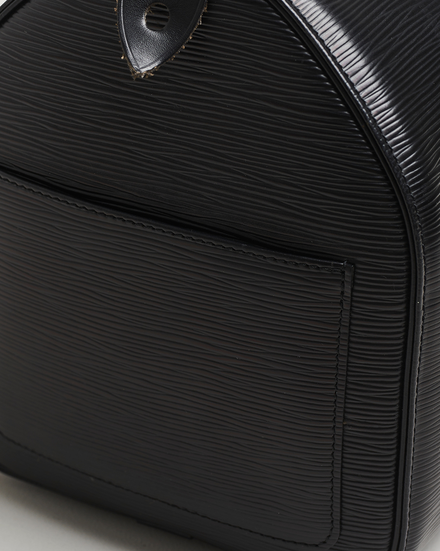 Hombres | Louis Vuitton Pre-Owned Speedy 30 Epi Leather Handbag Black | Louis Vuitton Pre-Owned | Speedy 30 Epi Leather Handbag Black