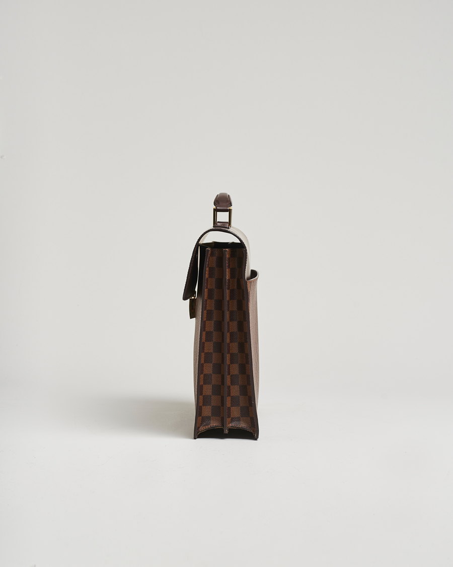 Hombres | Louis Vuitton Pre-Owned Altona GM Briefcase Damier Ebene | Louis Vuitton Pre-Owned | Altona GM Briefcase Damier Ebene