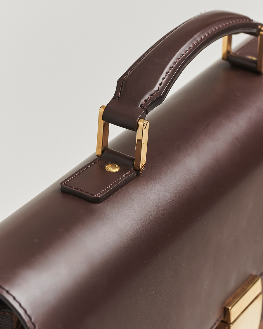 Hombres | Louis Vuitton Pre-Owned Altona GM Briefcase Damier Ebene | Louis Vuitton Pre-Owned | Altona GM Briefcase Damier Ebene