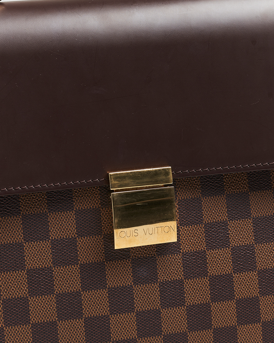 Hombres | Louis Vuitton Pre-Owned Altona GM Briefcase Damier Ebene | Louis Vuitton Pre-Owned | Altona GM Briefcase Damier Ebene