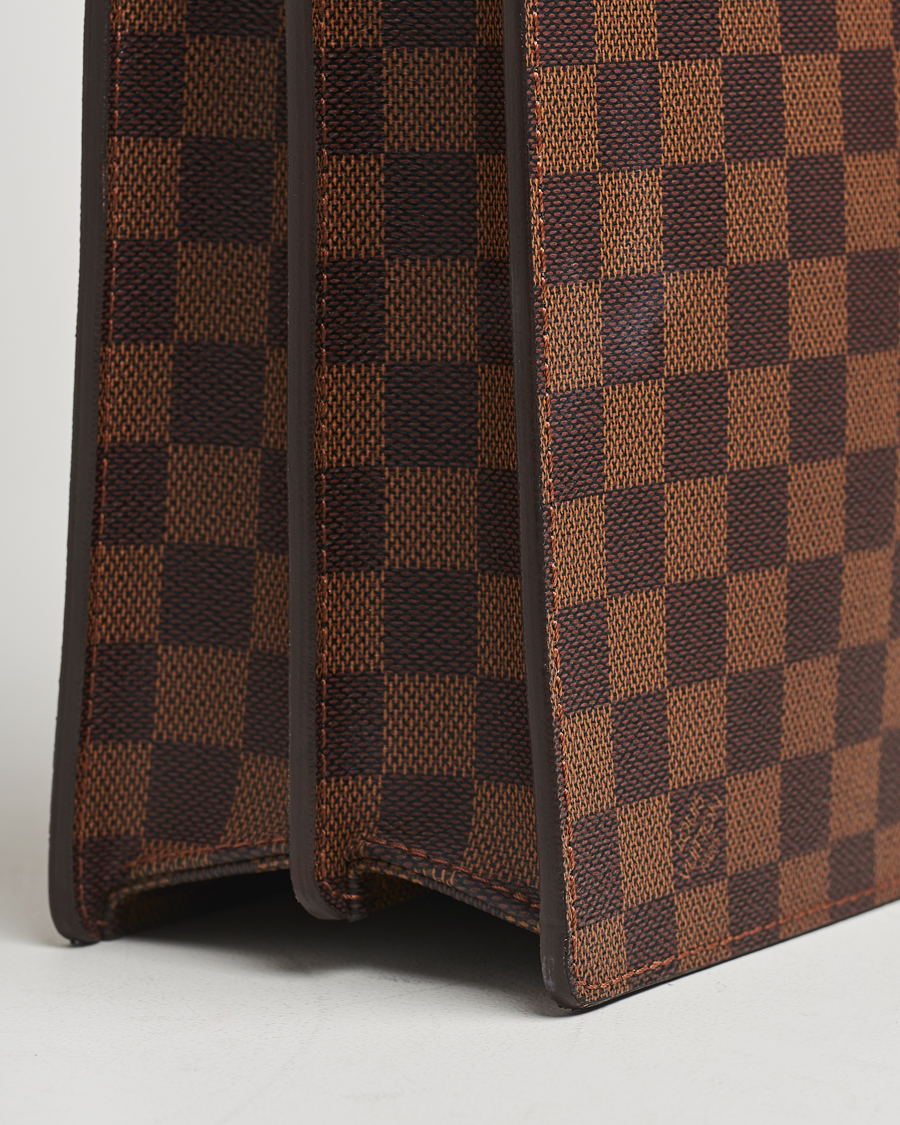 Hombres | Louis Vuitton Pre-Owned Altona GM Briefcase Damier Ebene | Louis Vuitton Pre-Owned | Altona GM Briefcase Damier Ebene