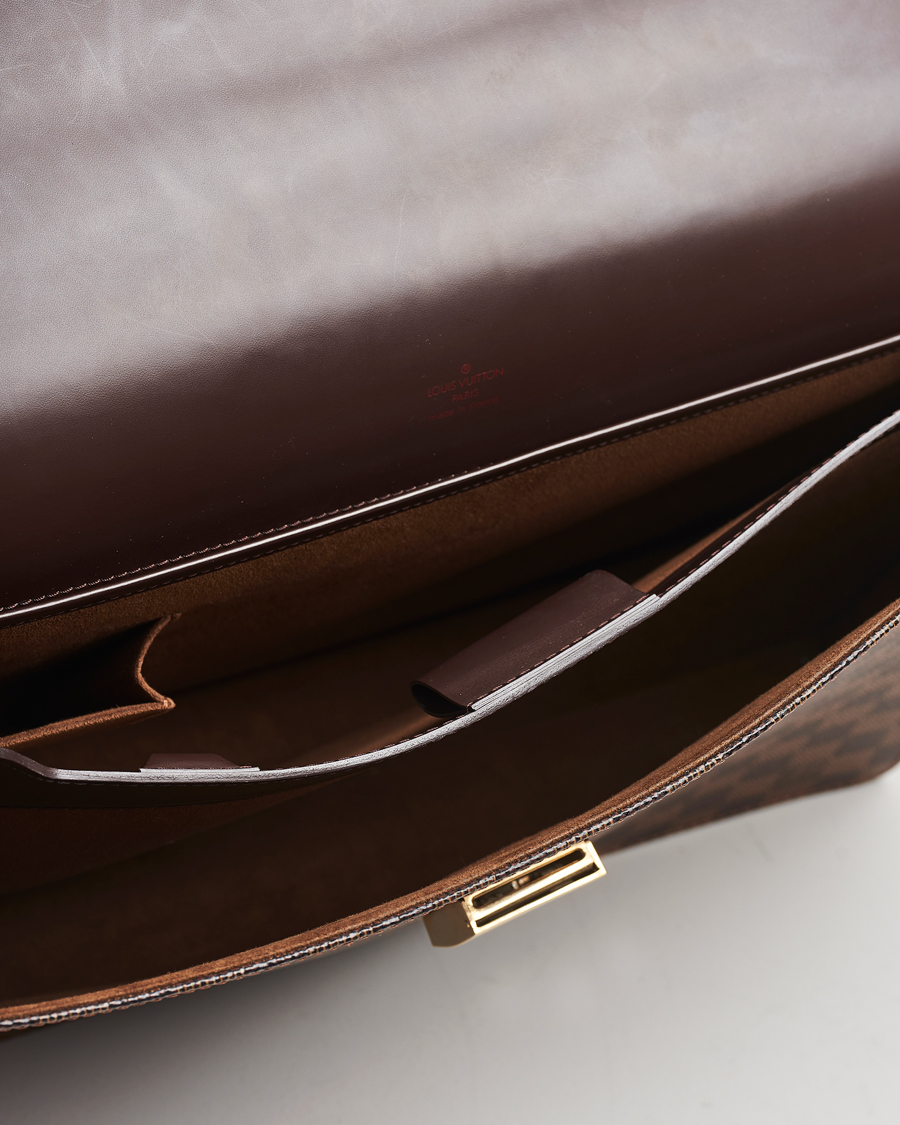 Hombres | Louis Vuitton Pre-Owned Altona GM Briefcase Damier Ebene | Louis Vuitton Pre-Owned | Altona GM Briefcase Damier Ebene