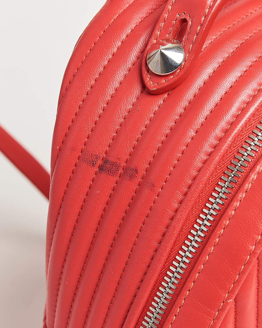 Hombres | Fendi Pre-Owned Calfskin Backpack Red | Fendi Pre-Owned | Calfskin Backpack Red