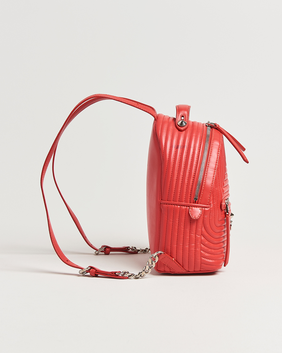 Hombres | Fendi Pre-Owned Calfskin Backpack Red | Fendi Pre-Owned | Calfskin Backpack Red