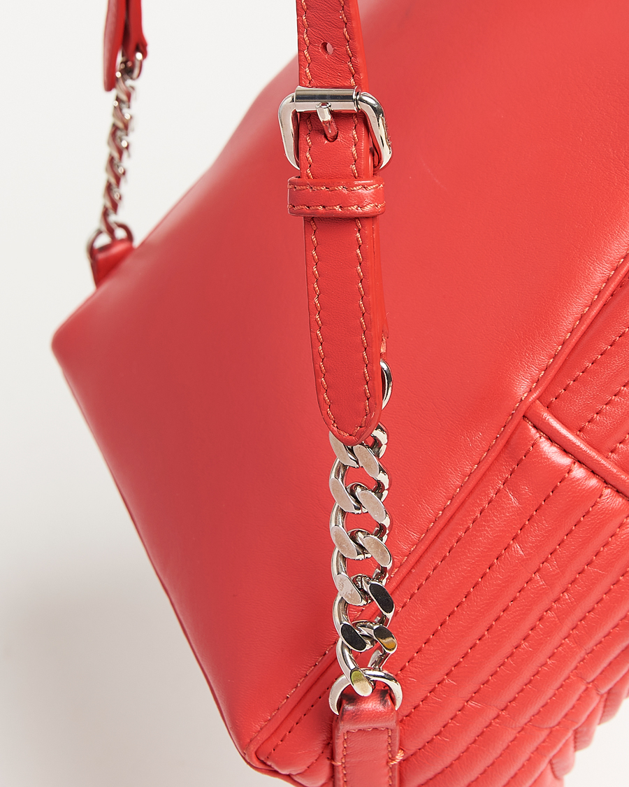 Hombres | Fendi Pre-Owned Calfskin Backpack Red | Fendi Pre-Owned | Calfskin Backpack Red