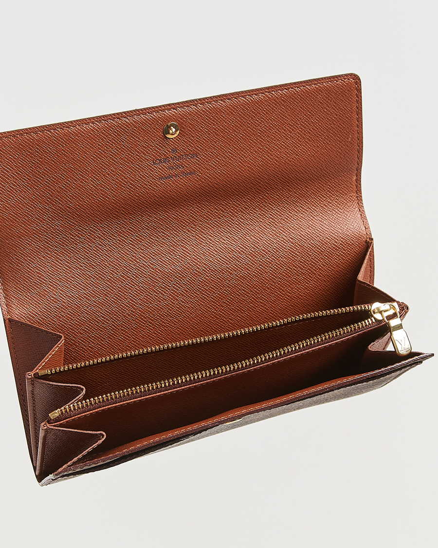 Hombres | Louis Vuitton Pre-Owned Pochette Porte Monnaie Credit Wallet Monogram | Louis Vuitton Pre-Owned | Pochette Porte Monnaie Credit Wallet Monogram