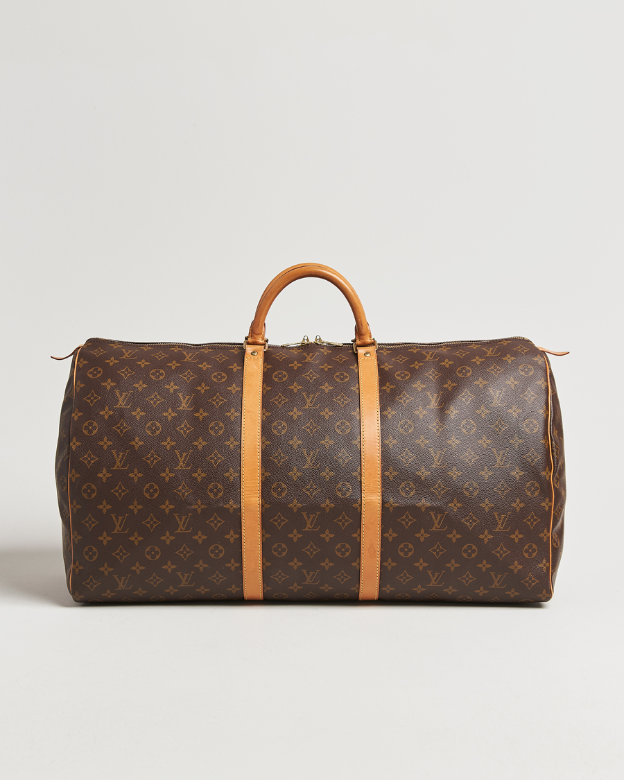 Hombres | Pre-Owned & Vintage Bags | Louis Vuitton Pre-Owned | Keepall 60 Monogram