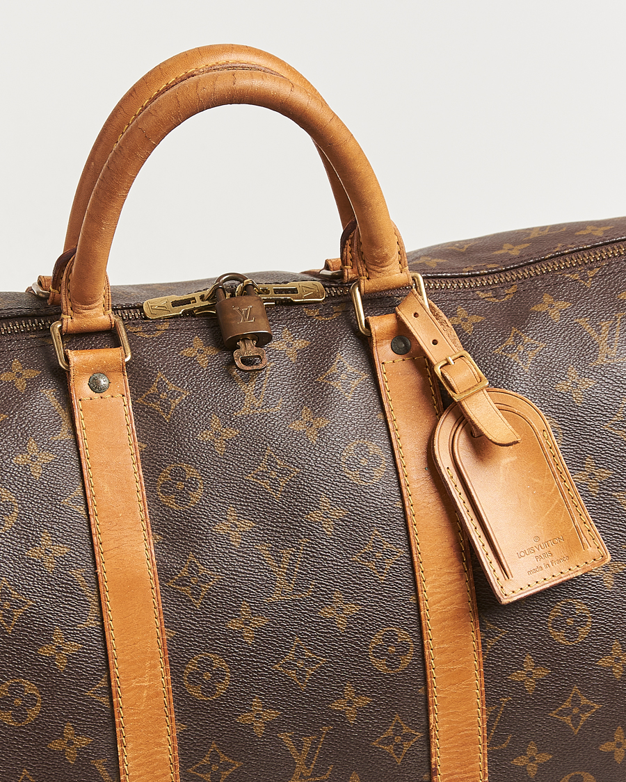 Hombres | Louis Vuitton Pre-Owned Keepall Bandoulière 55 Monogram  | Louis Vuitton Pre-Owned | Keepall Bandoulière 55 Monogram 
