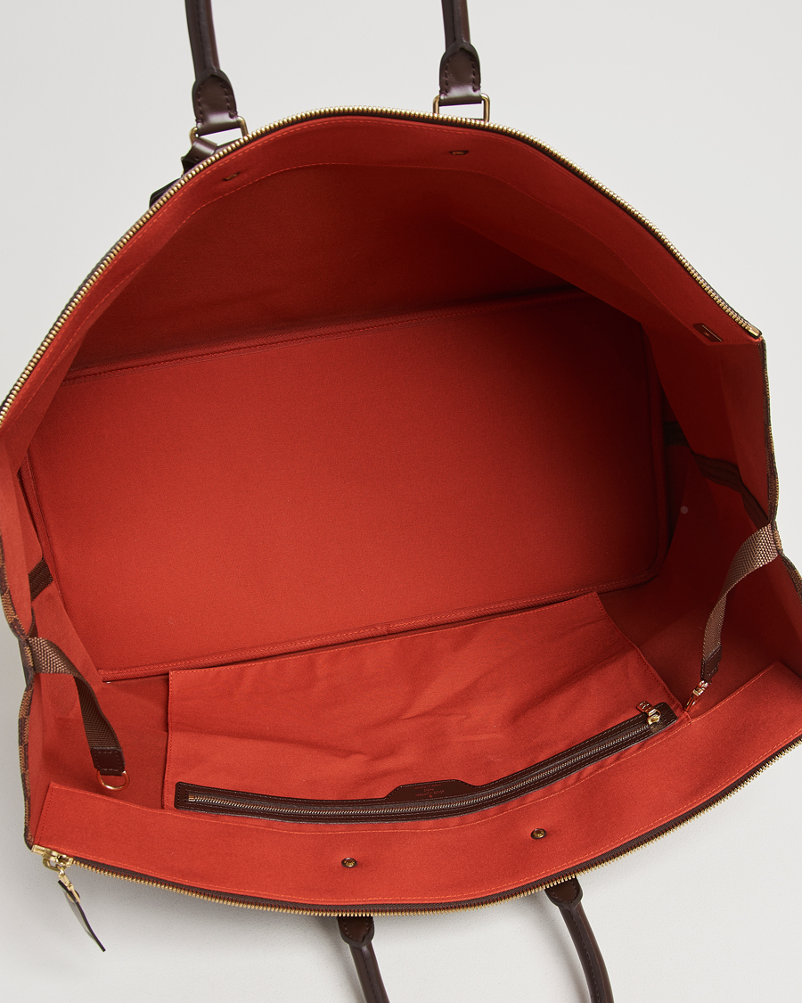 Hombres | Louis Vuitton Pre-Owned Greenwich GM Travel Bag Damier Ebene   | Louis Vuitton Pre-Owned | Greenwich GM Travel Bag Damier Ebene  