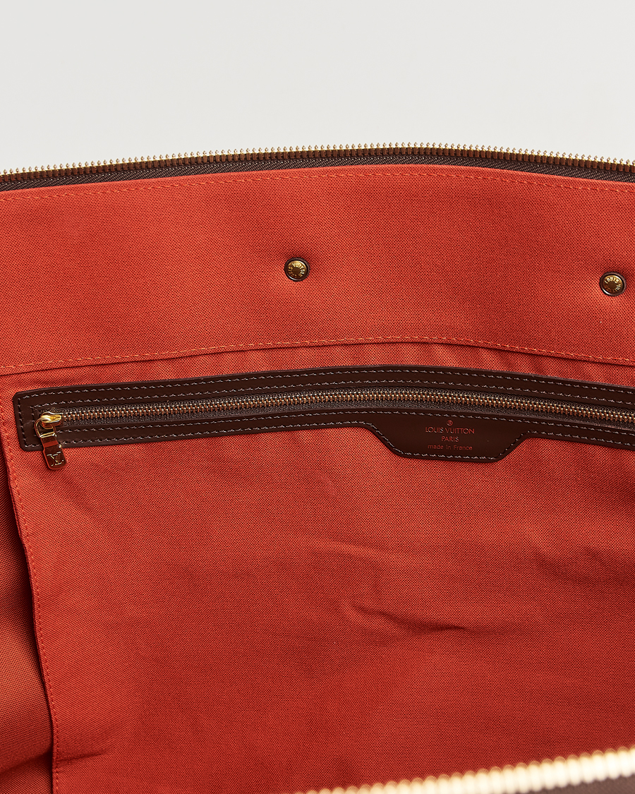 Hombres | Louis Vuitton Pre-Owned Greenwich GM Travel Bag Damier Ebene   | Louis Vuitton Pre-Owned | Greenwich GM Travel Bag Damier Ebene  