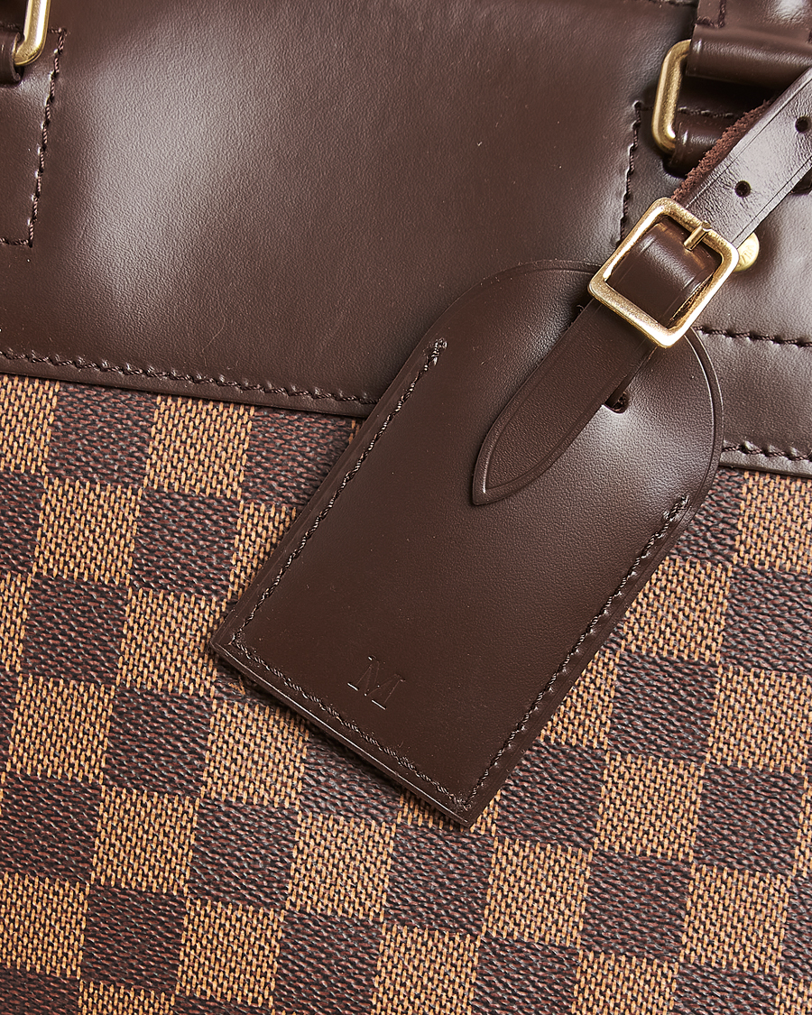 Hombres | Louis Vuitton Pre-Owned Greenwich GM Travel Bag Damier Ebene   | Louis Vuitton Pre-Owned | Greenwich GM Travel Bag Damier Ebene  