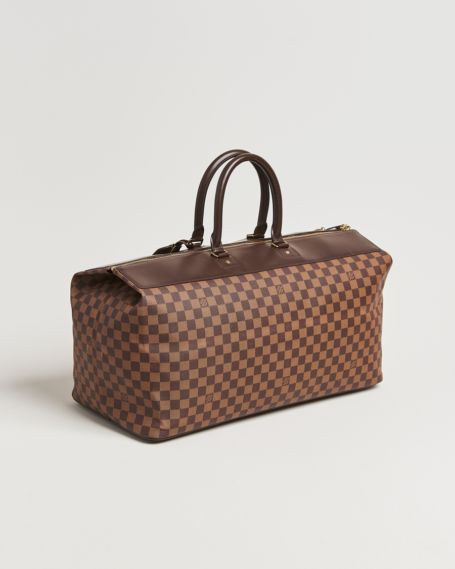 Hombres | Louis Vuitton Pre-Owned Greenwich GM Travel Bag Damier Ebene   | Louis Vuitton Pre-Owned | Greenwich GM Travel Bag Damier Ebene  