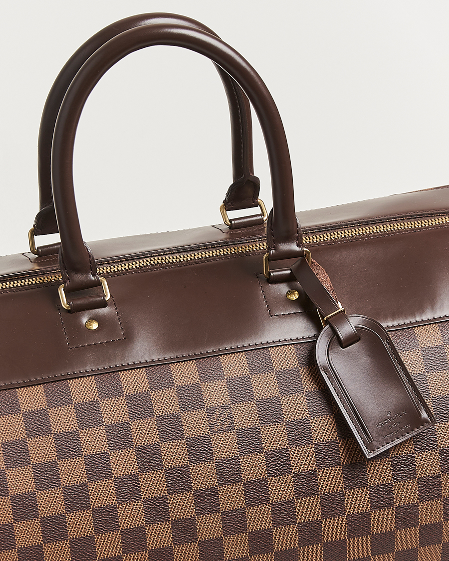 Hombres | Louis Vuitton Pre-Owned Greenwich GM Travel Bag Damier Ebene   | Louis Vuitton Pre-Owned | Greenwich GM Travel Bag Damier Ebene  