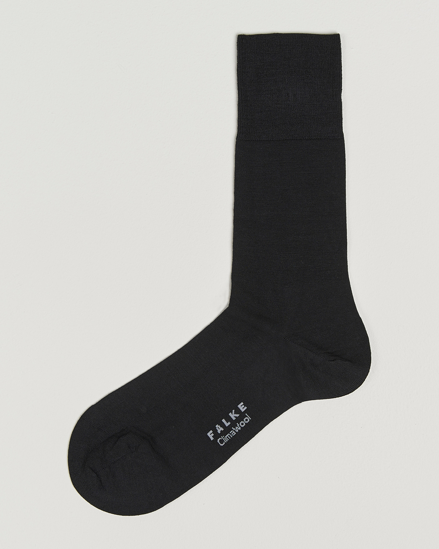Hombres | Ropa interior y calcetines | Falke | Clima Wool Sock Black
