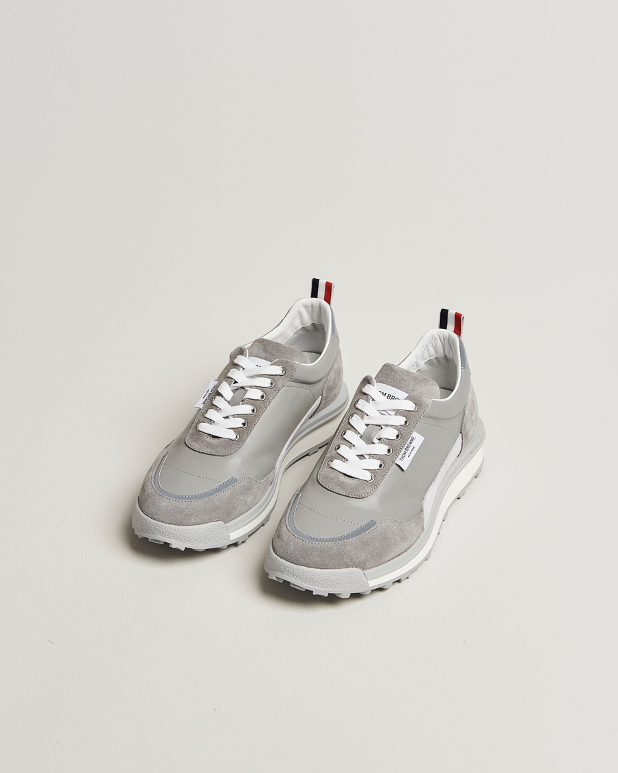 Hombres | Thom Browne Alumni Sneakers Grey | Thom Browne | Alumni Sneakers Grey