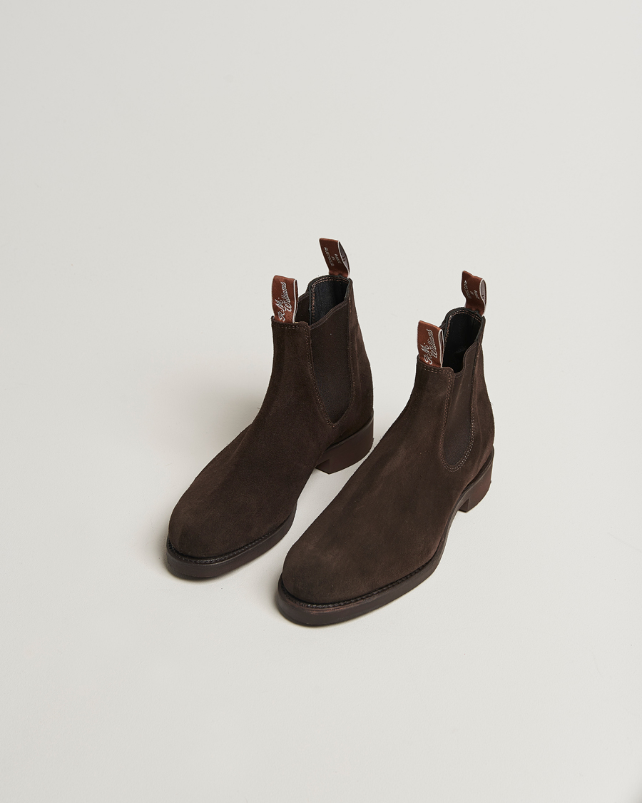 Hombres | Botas | R.M.Williams | Gardener G Boot Chocolate Suede