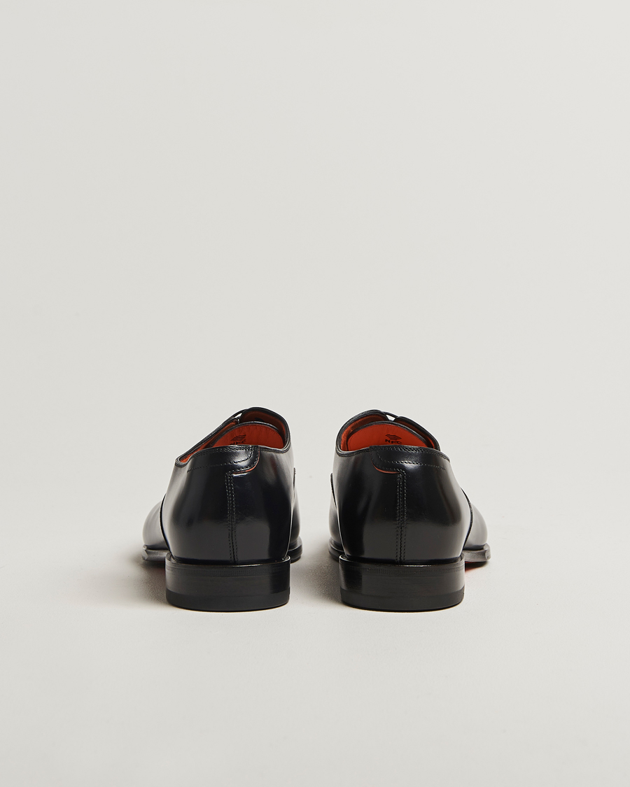 Hombres | Zapatos Oxford | Santoni | Adrian Oxford Black Calf
