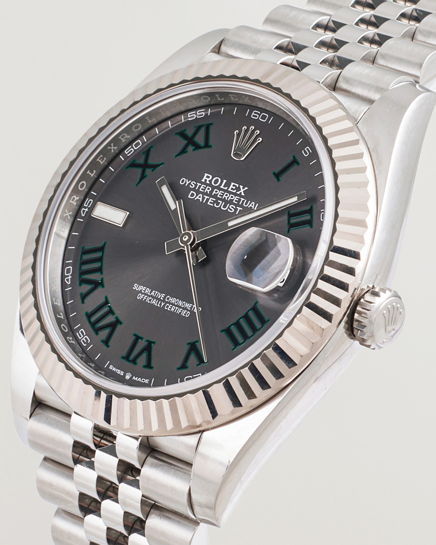 Hombres | Rolex Pre-Owned Datejust 41mm Wimbledon | Rolex Pre-Owned | Datejust 41mm Wimbledon