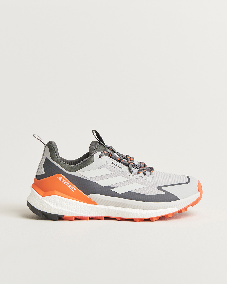 Hombres | Zapatillas de trail | adidas Performance | Terrex Free Hiker 2 GTX Trail Sneaker Grey/Orange